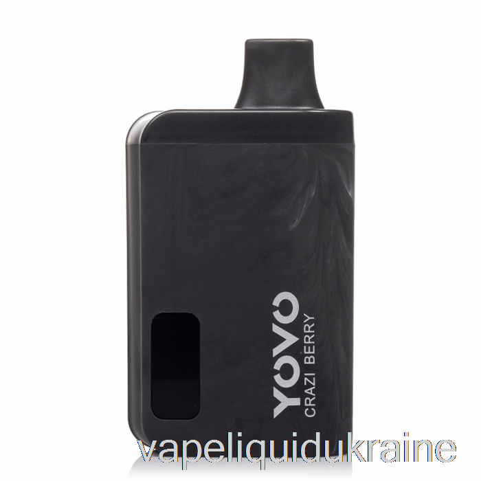 Vape Liquid Ukraine Yovo JB8000 Disposable Crazi Berry